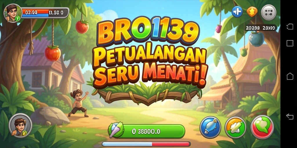 Tampilan gameplay menarik dari BRO138 dengan petualangan seru.