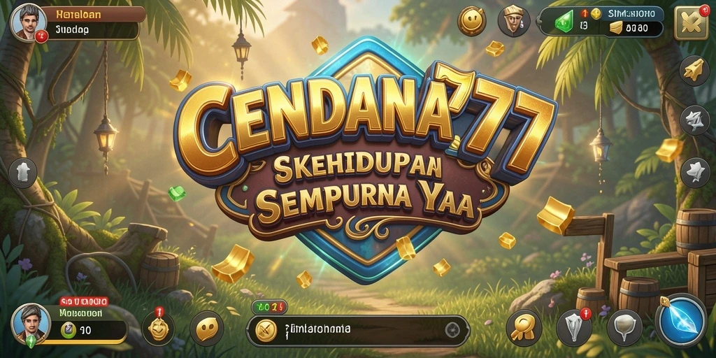 Screenshot gameplay CENDANA777 menunjukkan karakter dan lingkungan yang menarik.