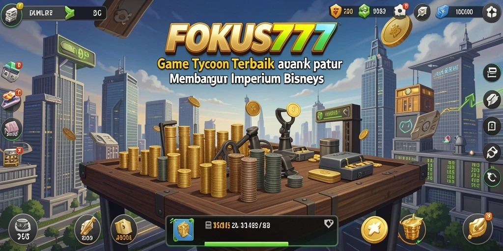 Gameplay FOKUS777 yang menantang dalam membangun bisnis.