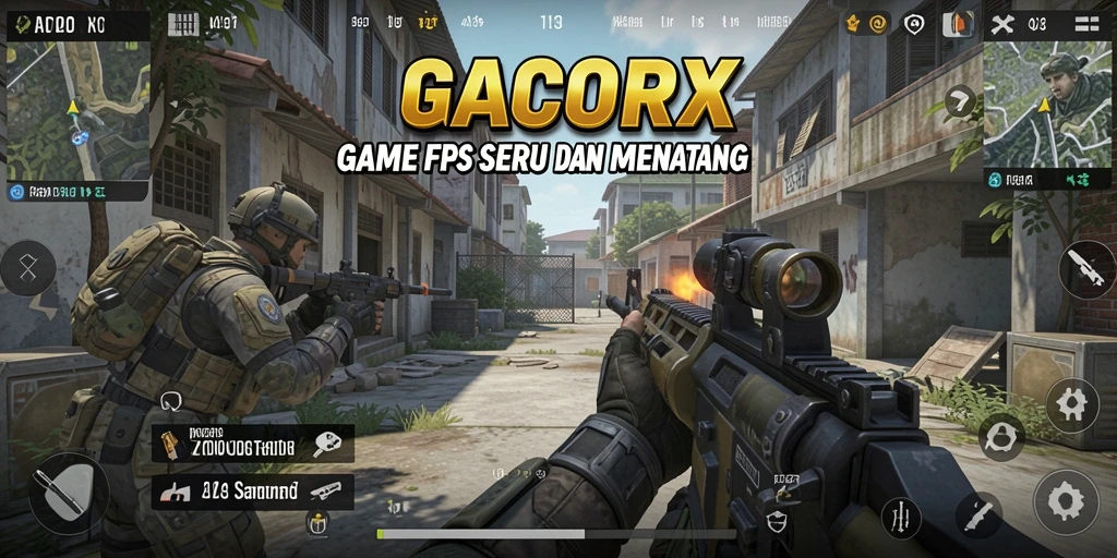 Tampilan gameplay GACORX yang menarik dan dinamis.