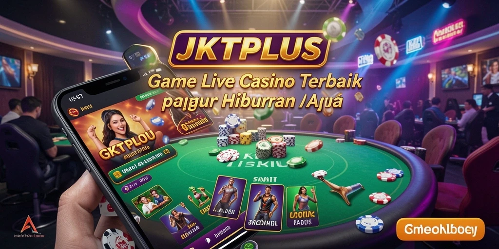 Tampilan gameplay Live Casino yang menarik di JKTPLUS.
