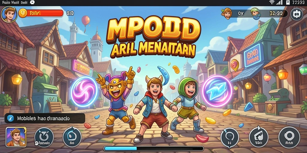 Tampilan gameplay MPOID yang menarik dan penuh warna.