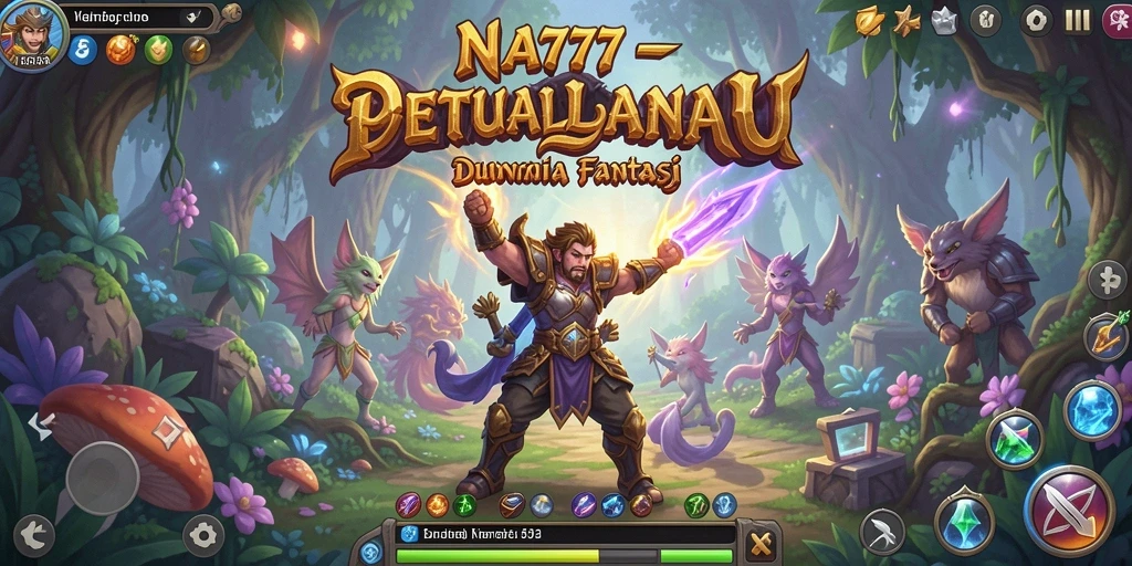 Tampilan gameplay NA777 yang penuh petualangan seru dan karakter yang menarik.