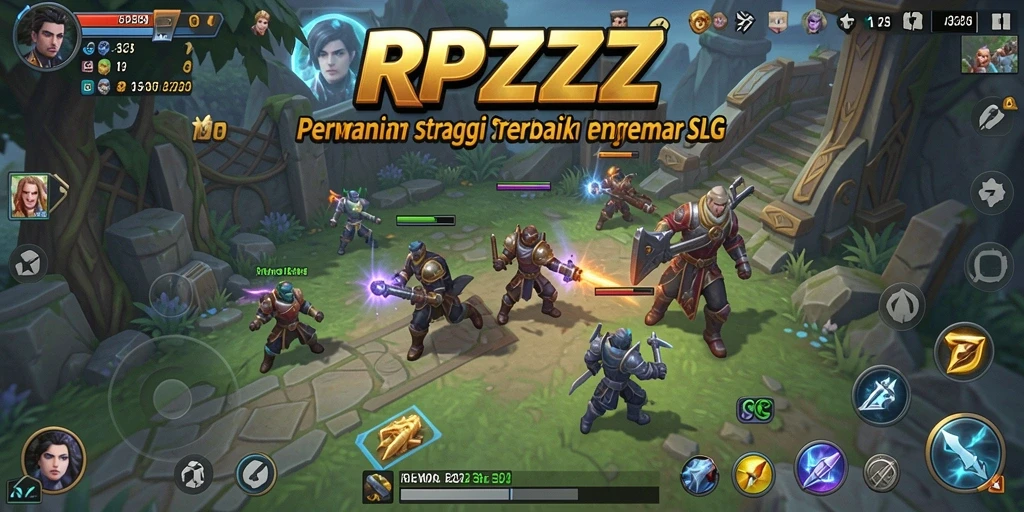 Tampilan gameplay RPZZZ yang menarik dan mendalam.
