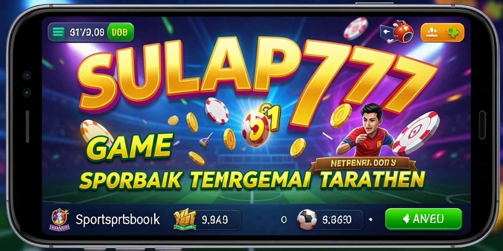 Screenshot utama SULAP777 menampilkan antarmuka taruhan yang menarik.